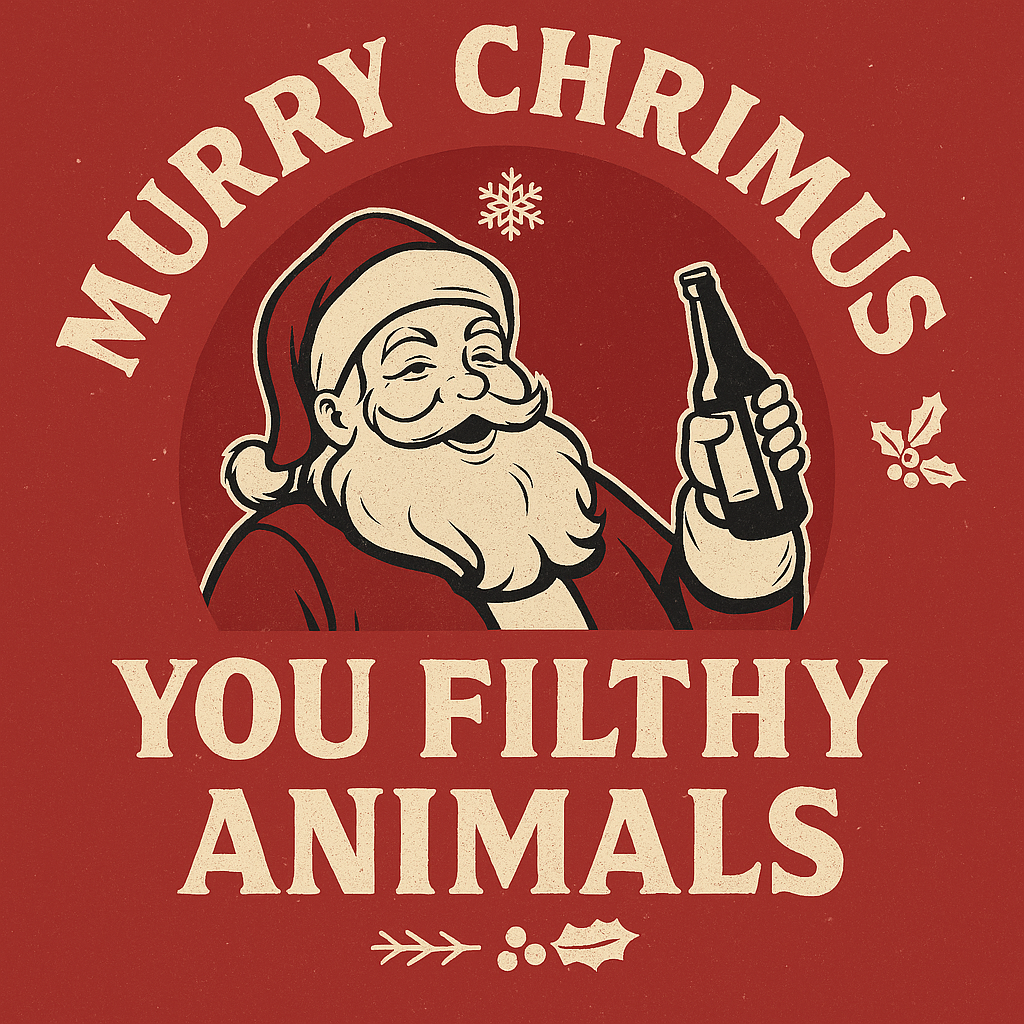 Murry Chrimus, you filthy Animals!